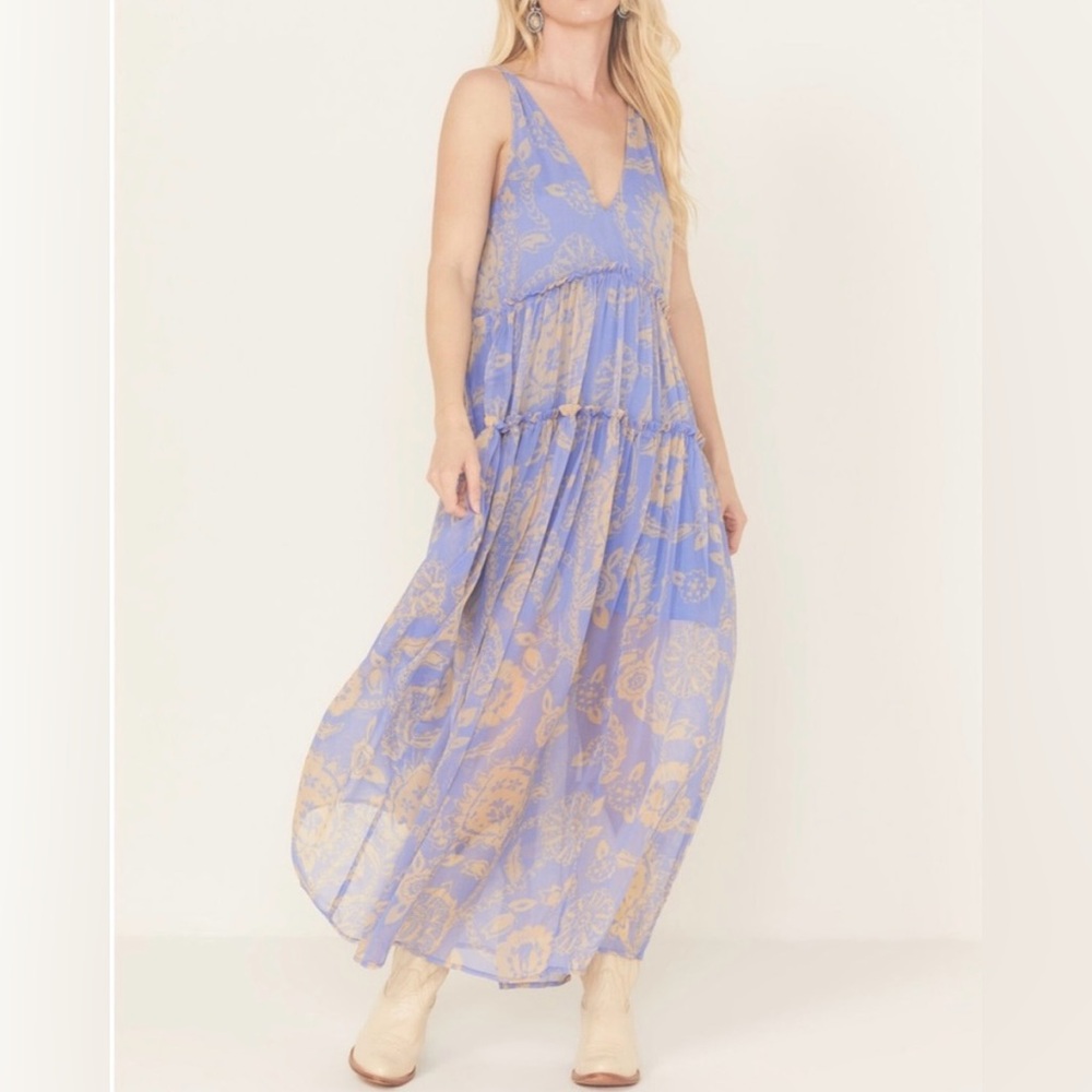 NWOT Free People Juliana Maxi Dress in Size XS